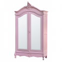 Rose Armoire (Wardrobe) with Full Mirror Doors