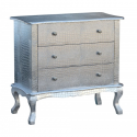 Moc Croc Silver Chest of Drawers