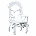 White Antler Chair