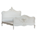 White French Style Ornate King Size Bed