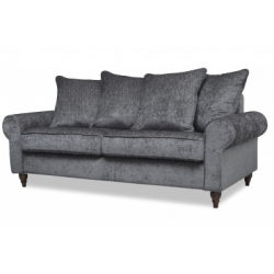 James 3 Seater Charcoal 