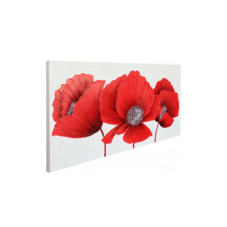 Red Poppies Large Canvas CP128