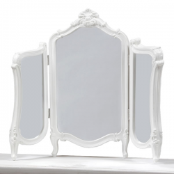 White Regency Dressing Table Mirror