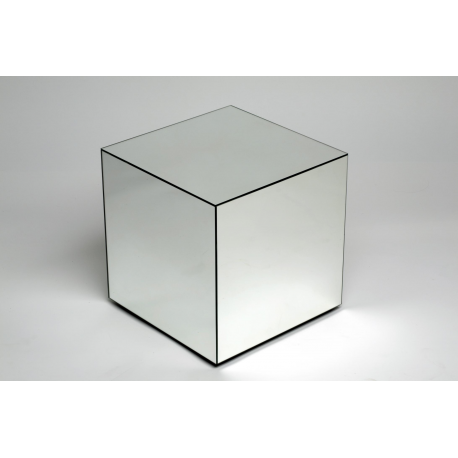 Clear Venetian Glass Cube