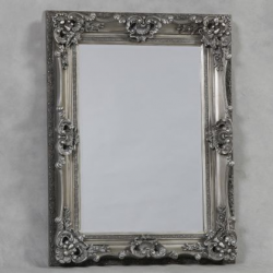 Antique Silver Small Regal Mirror
