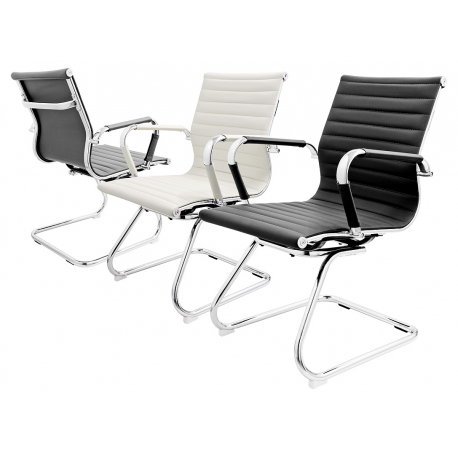 Eames Style Chrome Dining Chair
