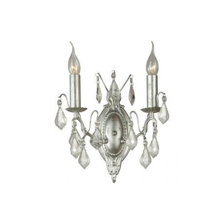 Silver French Sconce