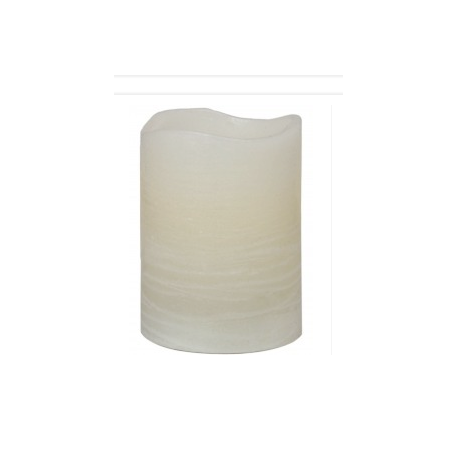 Ivory Small Church LED Candle