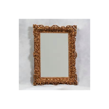 Antique Gold Ornate Framed Mirror