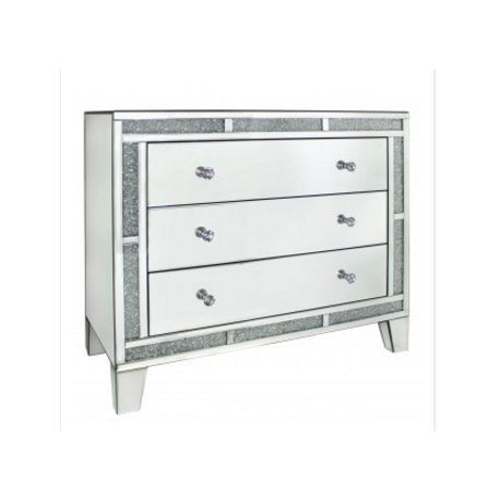 Milano Mirror Chest Of Drawers