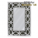 Anton 120cm Wall Mirror Washed Ash And Smoked Mirror