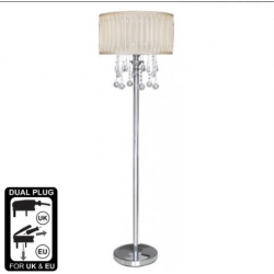 Cream Floor Lamp "Versailles"