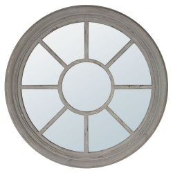 Architectural Soft Grey Mirror