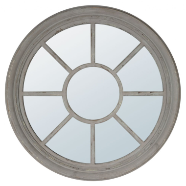 Architectural Soft Grey Mirror