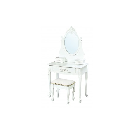 Florentine Dressing Table in White