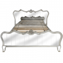 Argente King Size Mirrored Bed