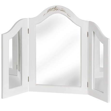 White Whisper Dressing Table Mirror