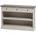The Stadley Collection 3 Drawer Low Bookcase