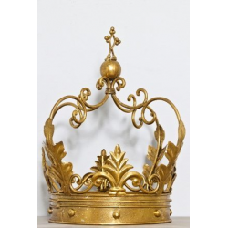 Extra Large Gold Decorative Iron Crown
