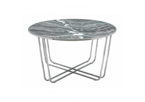 Payton Stainless Steel Coffee Table