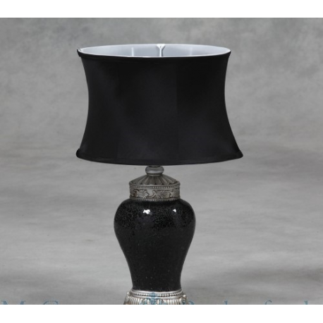 Small Mosaic Table Lamp - Black