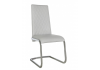Leon Light Grey Chrome Dining Chair