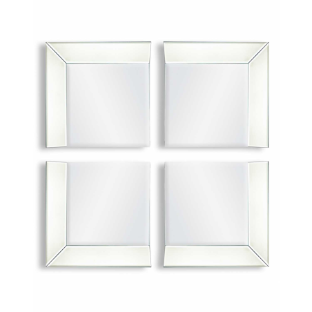 Venetian 4 Corner Piece Mirror Set