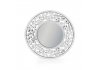 Round Venetian Wall Mirror with Large "Diamond" Detail