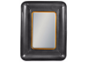 Black and Bronze Rectangular Lincoln Wall Mirror