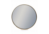 Small Round Gold Framed Arden Wall Mirror