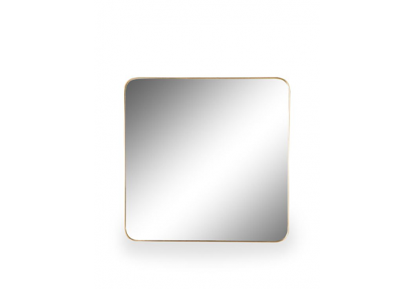 Large Square Gold Framed Arden Wall Mirror