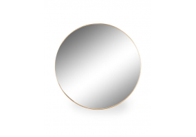 Extra Large Round Gold Framed Arden Wall Mirror