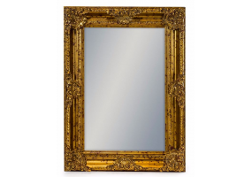 Gold Rectangular Classic Mirror