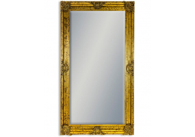 Large Gold Rectangular Classic Mirror