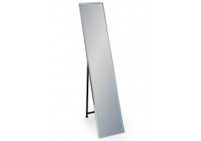 Silver Framed Arden Rectangular Cheval Dressing Mirror
