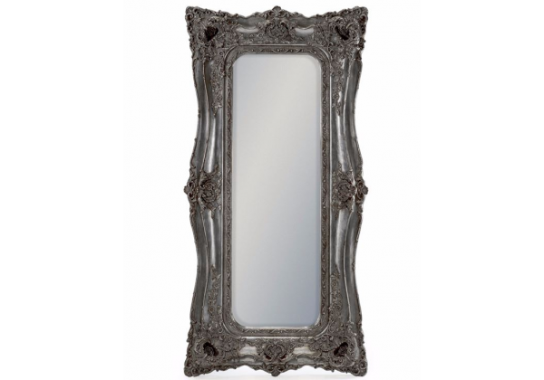 Tall Silver Classic Mirror