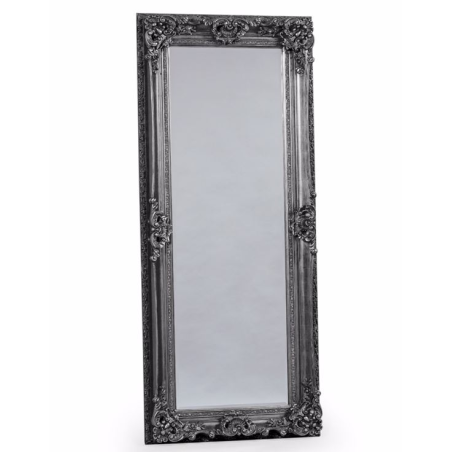 Antique Silver Tall Regal Mirror