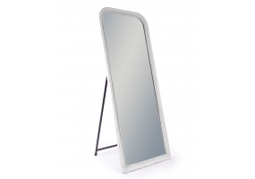 French Grey Beaded Wall & Freestanding Mirror