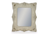 White Classic Square French Mirror