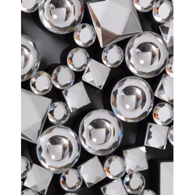 Round "Glitz" Venetian Wall Mirror