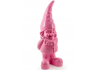 Giant Bright Pink Standing Gnome Figure