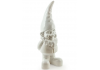 Giant Bright White Standing Gnome Figure