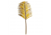 Metallic Gold Large Single Palm Leaf