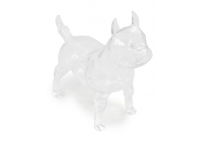 French Bulldog Glass Drinks Decanter