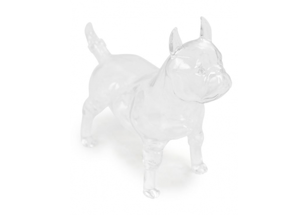 French Bulldog Glass Drinks Decanter