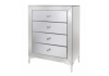 Arena Champagne Sparkle 4 Drawer Cabinet