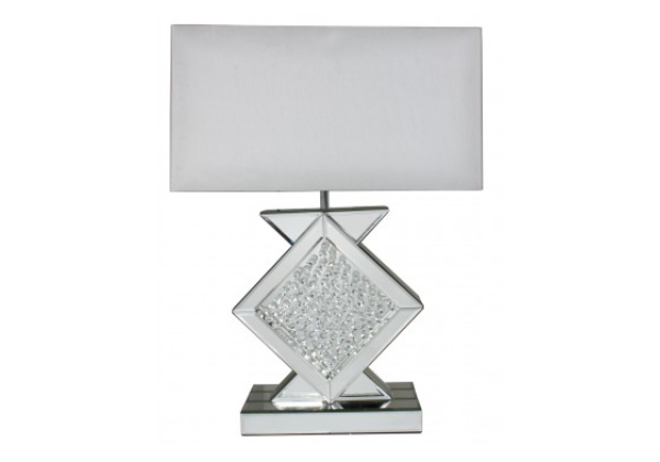 Azztoria Mirror Medium Diamond Shape Table Lamp