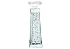 Azztoria Mirror Pillar Candle Holder - Large Prism