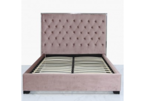 Pink Monaco Double Size Bed Frame