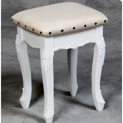 Small White Dressing Table Stool